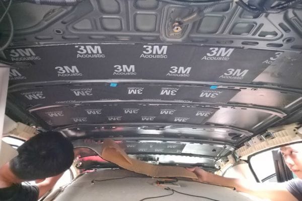 Các loại vật liệu cách âm xe ô tô